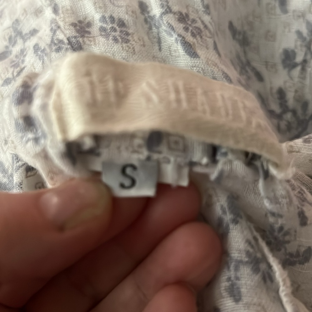 CP SHADES Floral Linen Skirt Small - Picture 9 of 9